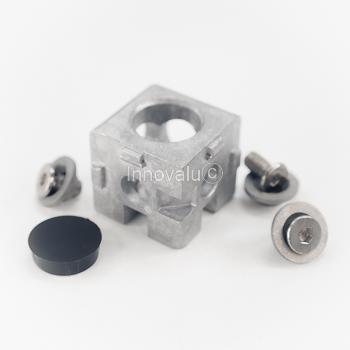 Preview: 3-way corner connector P40 Preview: 3-way corner connector P40
